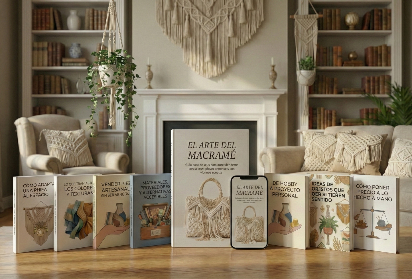 EL ARTE DEL MACRAME + 7 BONOS DE REGALO