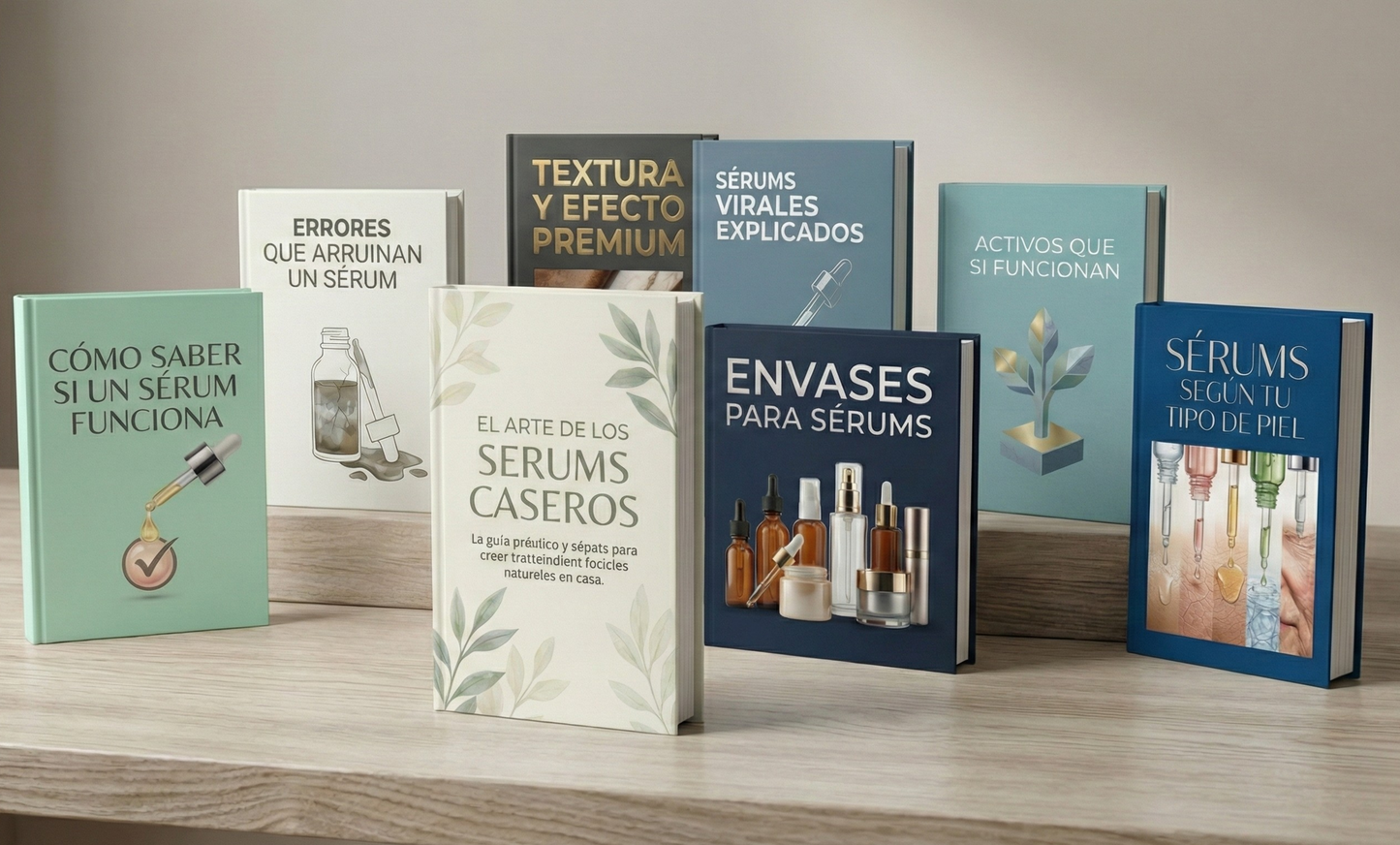 EL ARTE DE LOS SERUMS CASEROS + 7 BONOS DE REGALO